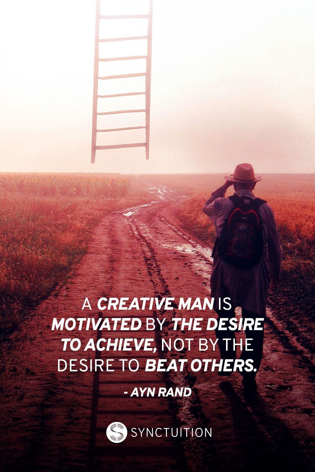 Quote on creativity and achievement by Ayn Rand